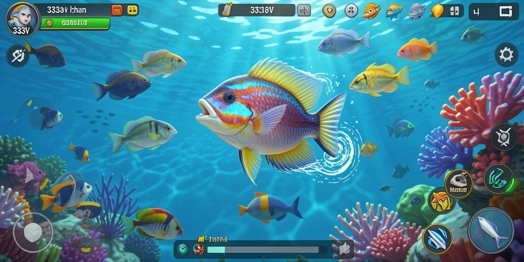 Screenshot gameplay Tembak Ikan yang seru dan menantang.