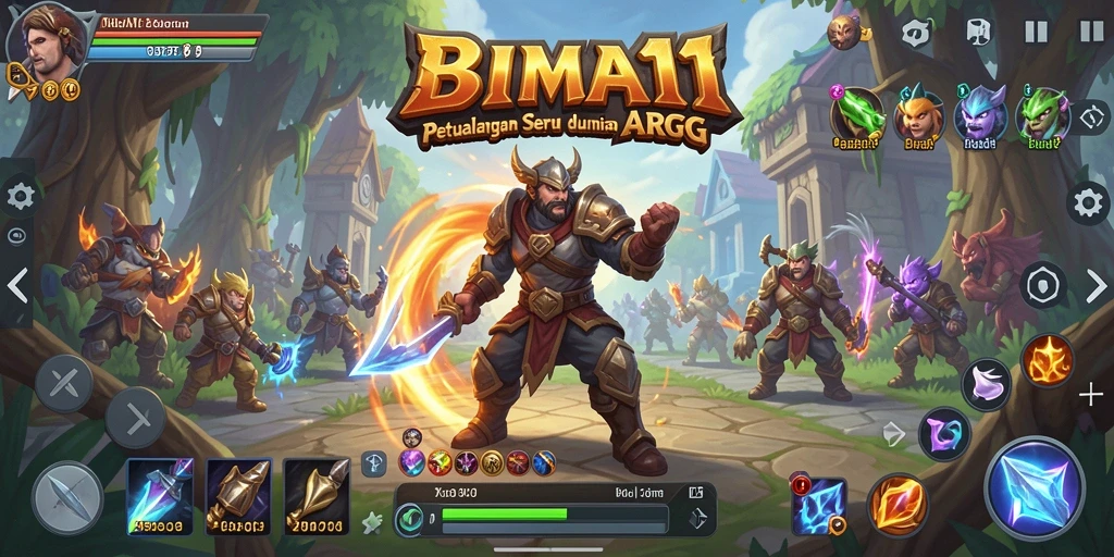 Tampilan gameplay ARPG yang memukau dan penuh aksi.