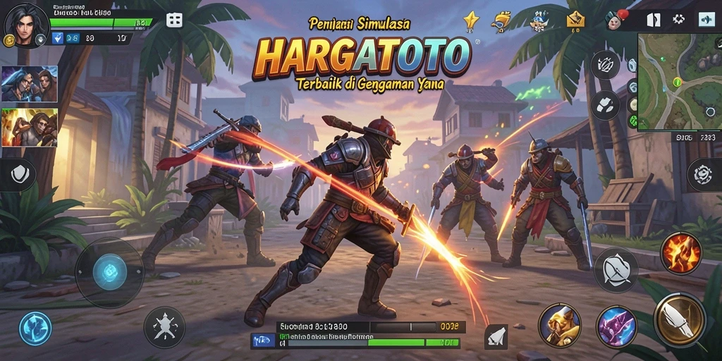 Tampilan menarik dari gameplay HARGATOTO yang mengasyikkan.